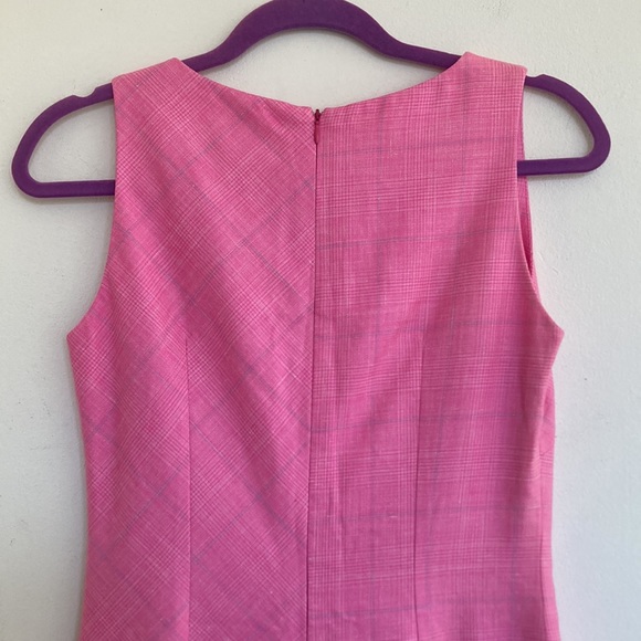 Kiton Napoli Womens Dress Sz 6 Cashmere Silk Linen Luxury Italian Pink Executive - Picture 6 of 16